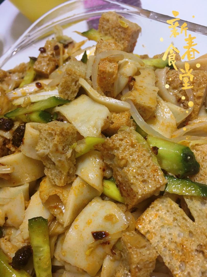 不用水洗的自制凉皮，零失败