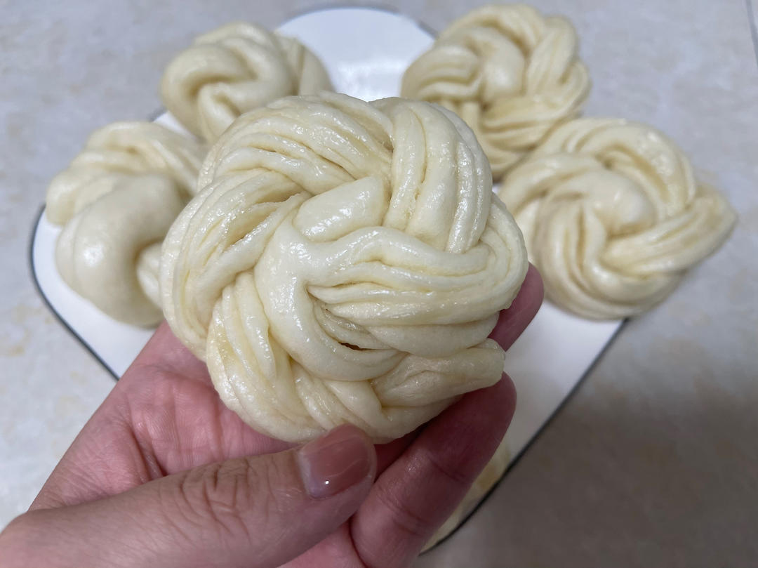 花儿一样美丽的花卷 造型馒头 蓬松煊软 附细节视频详解