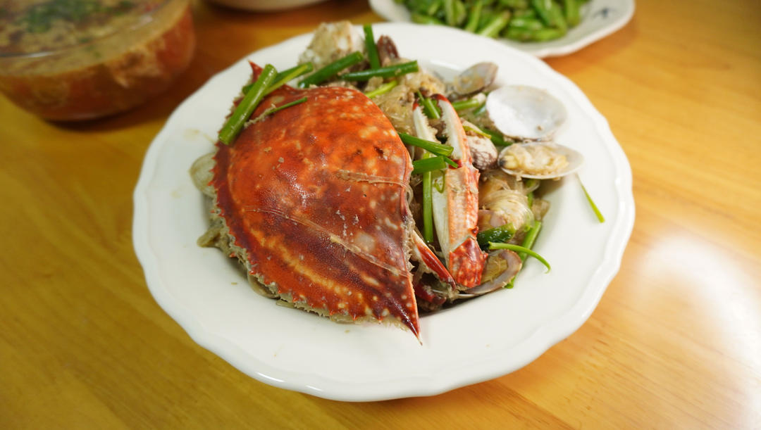鲜虾粉丝煲