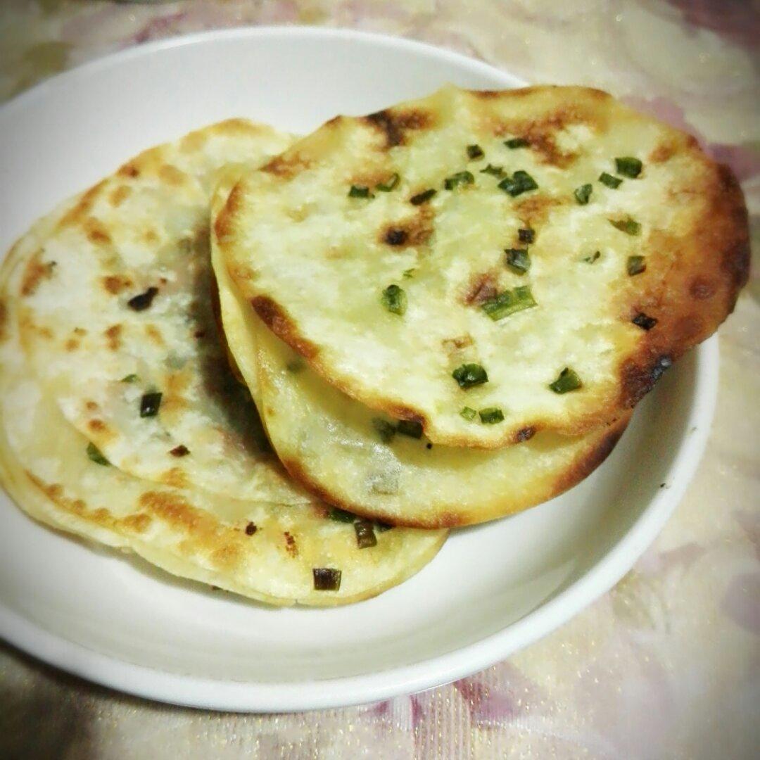 饺子皮葱油饼