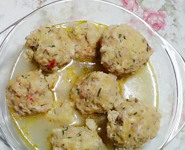 清水蟹黄肉圆的做法