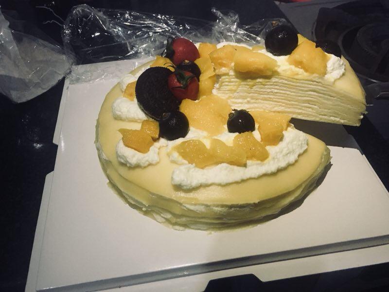 榴莲or芒果千层蛋糕（八寸）