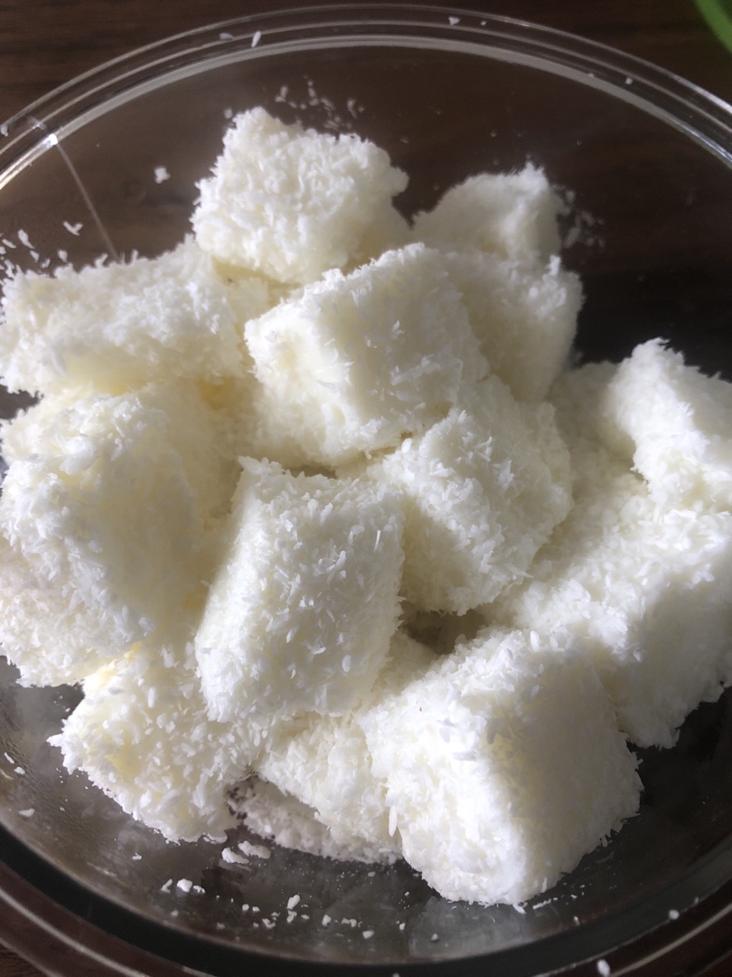 椰蓉牛奶小方-无淡奶油健康低糖
