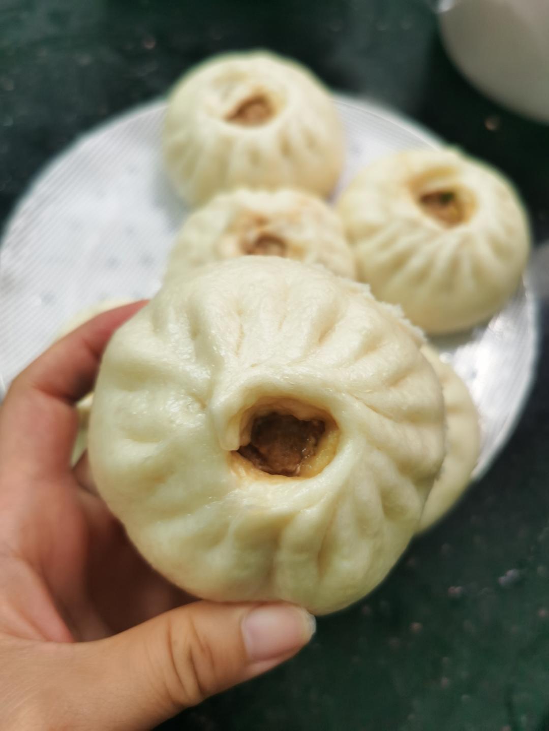 好吃多汁的肉包子肉馒头【步骤超详细】