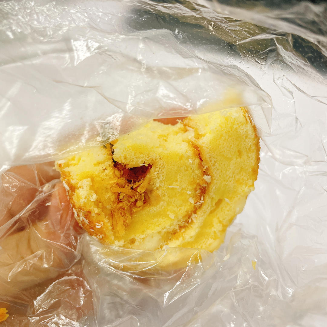 颜值与口感都在线的：香妃蛋糕卷！