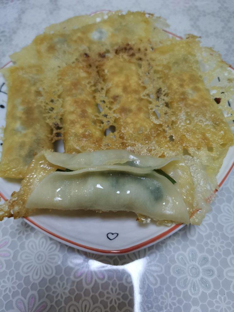 三鲜锅贴