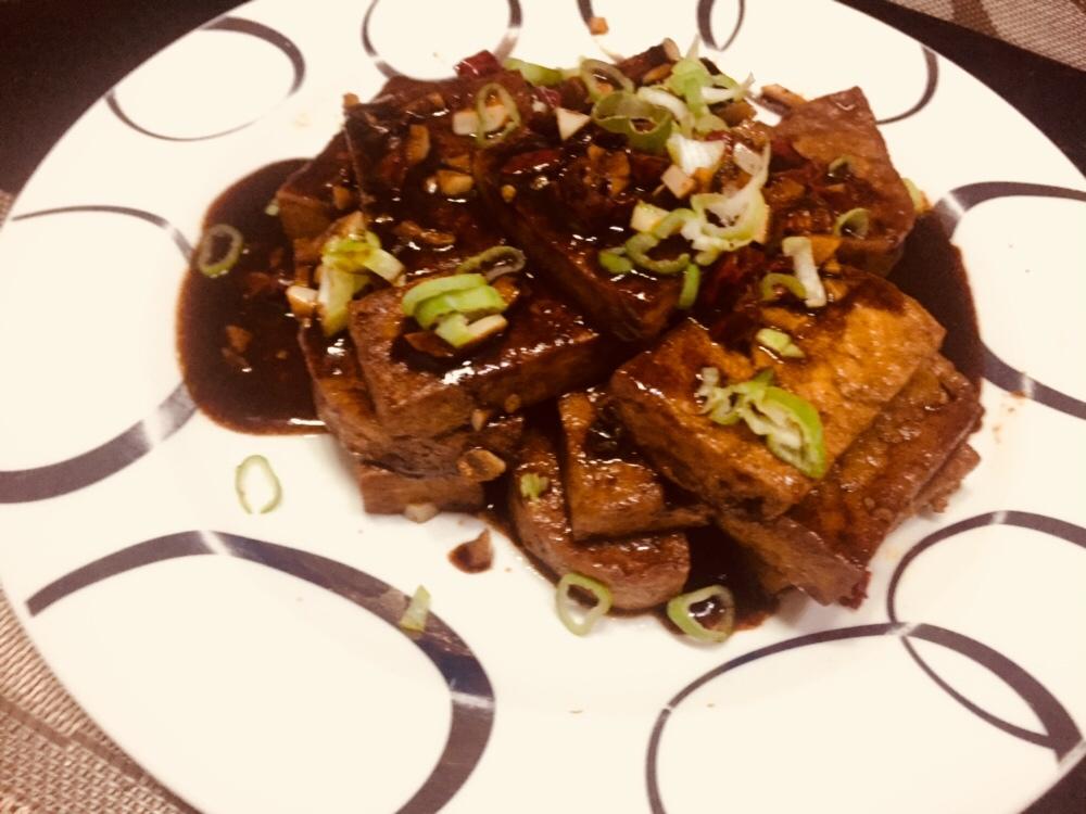 家常菜-香煎豆腐
