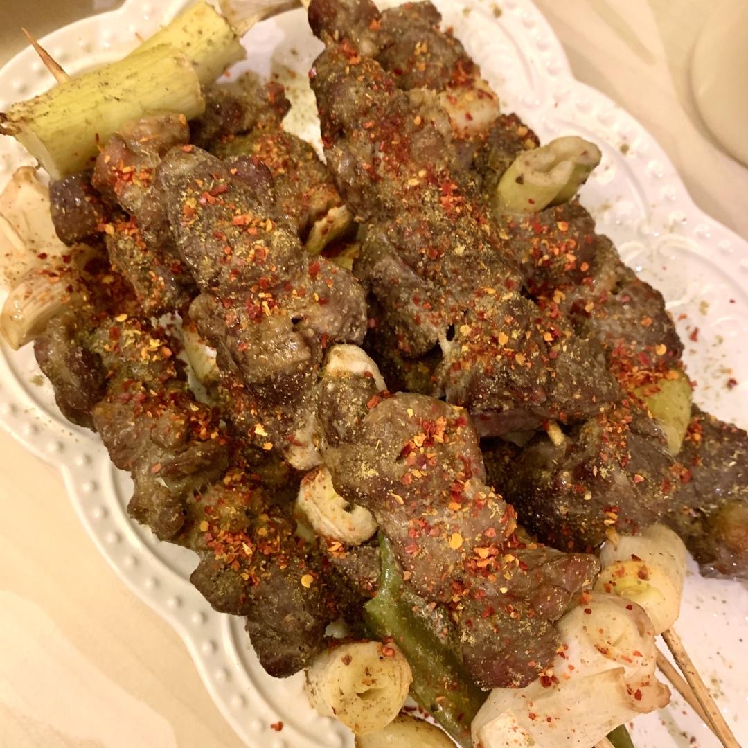 烤羊肉串
（烤箱版）