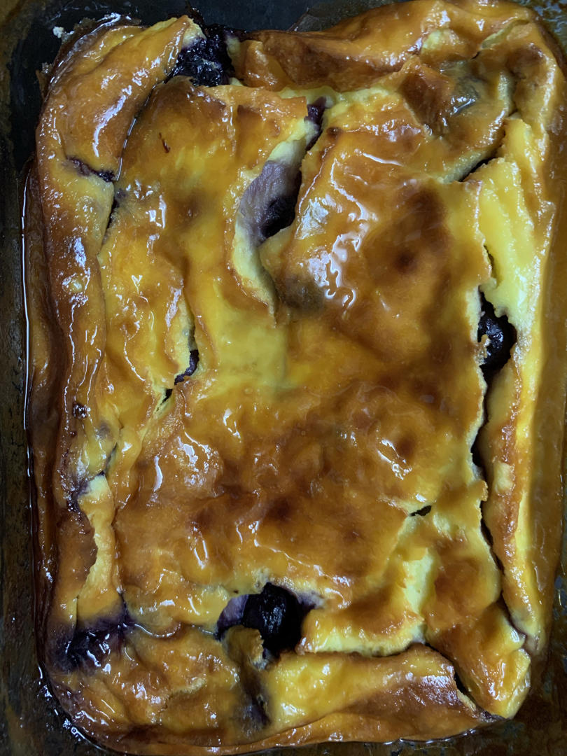 蓝莓酸奶暴浆蛋糕（低脂）