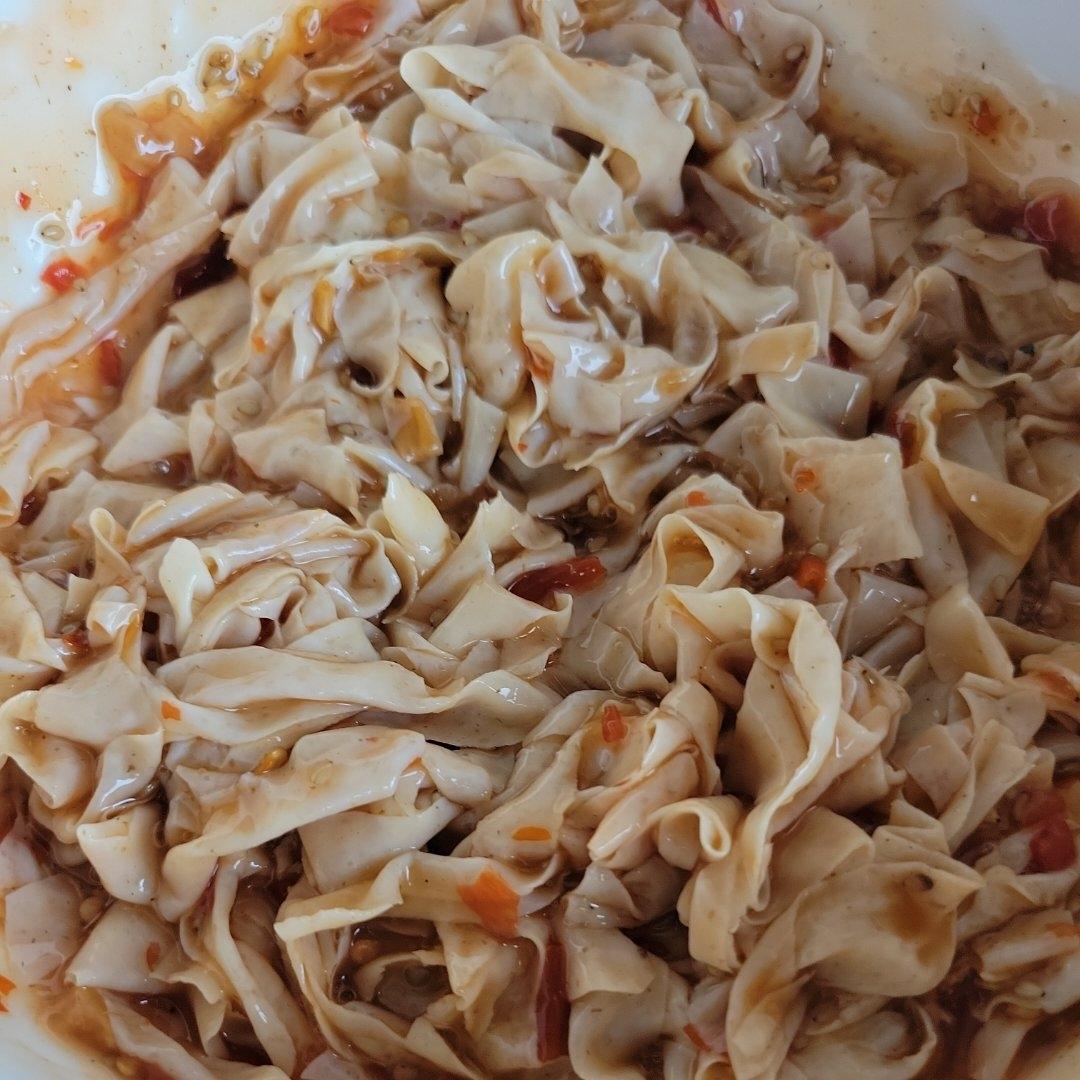 老式拌豆皮（小时候的味道）