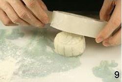 冰皮豆沙月饼的做法 步骤9