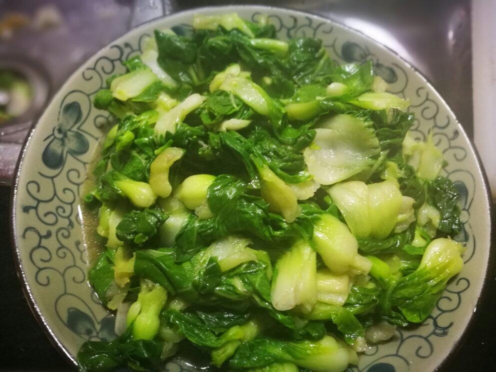 等等等着做的清炒小白菜