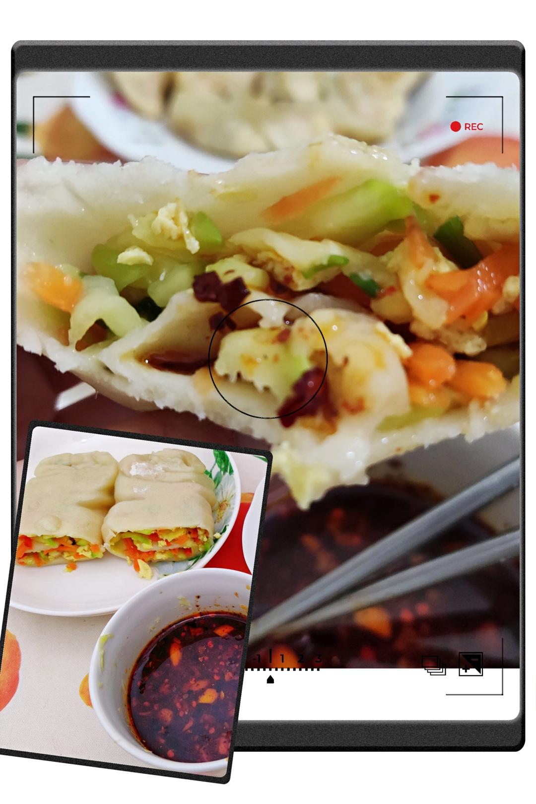 简单易做的菜卷（纸卷）