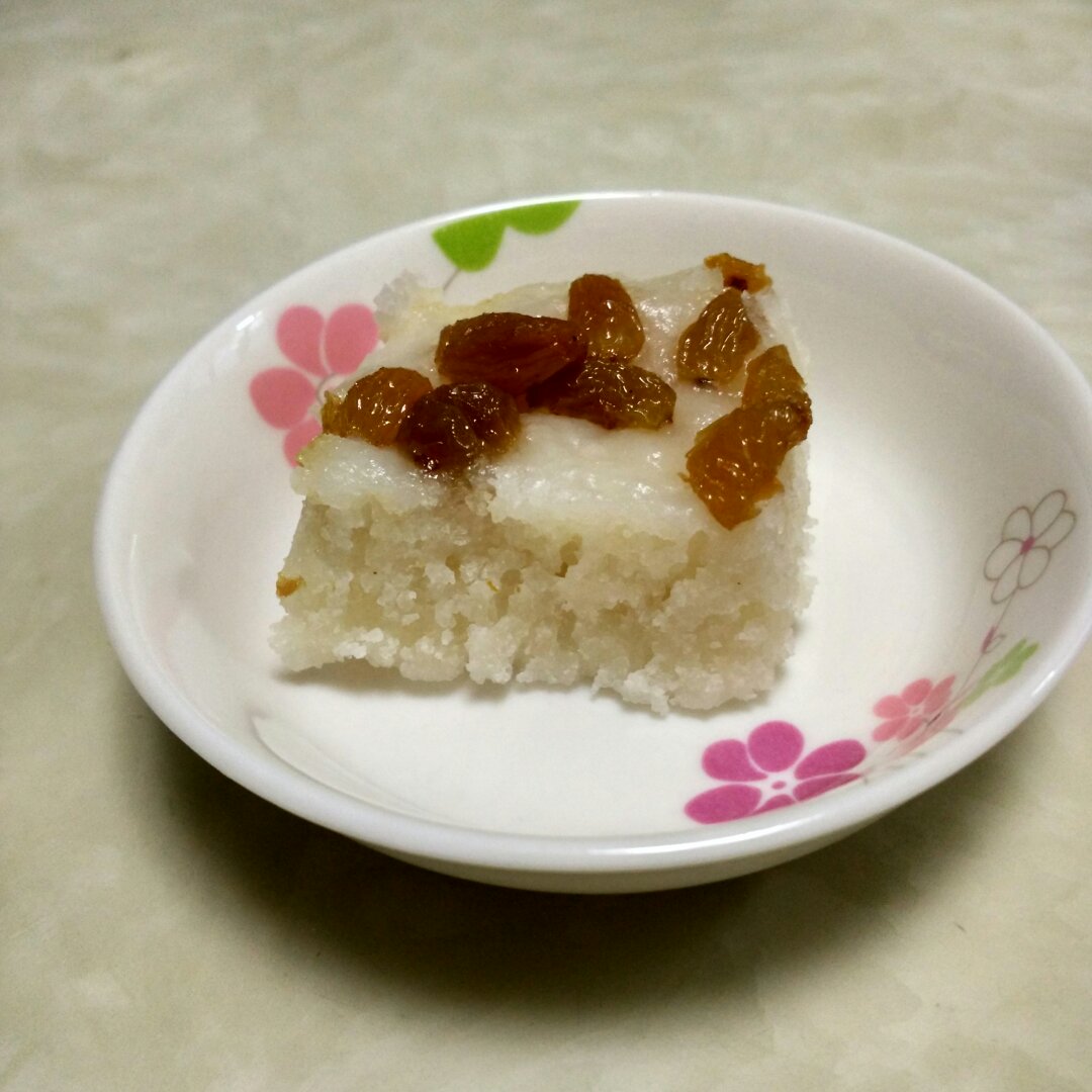 葡萄干米糕