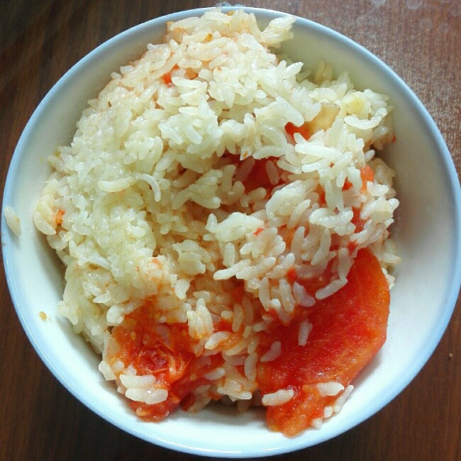 一整个西红柿饭~