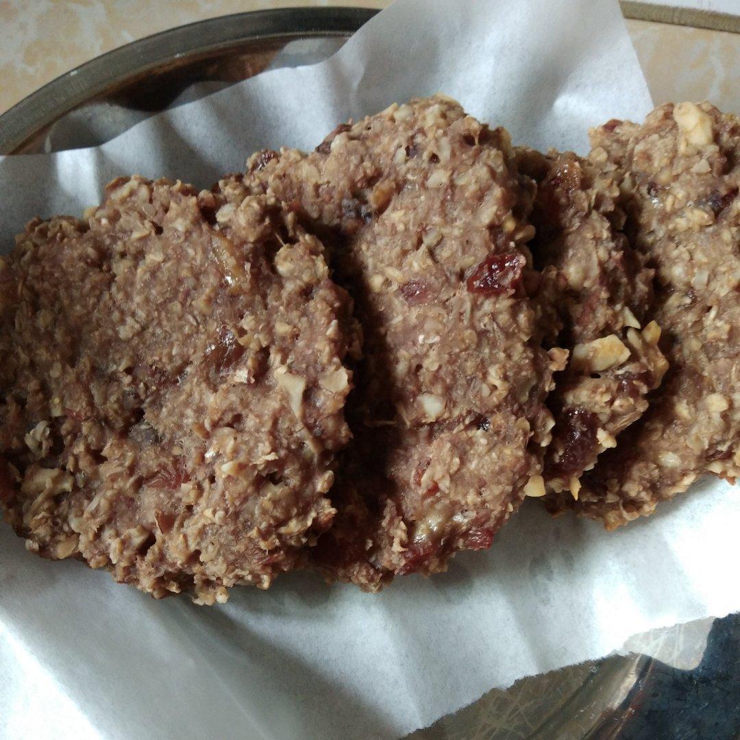 无油无糖，低脂饱腹，香蕉燕麦饼