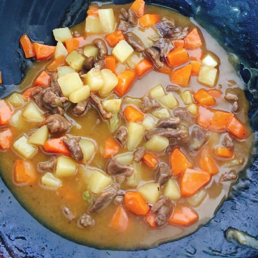 超简单—咖喱牛肉饭