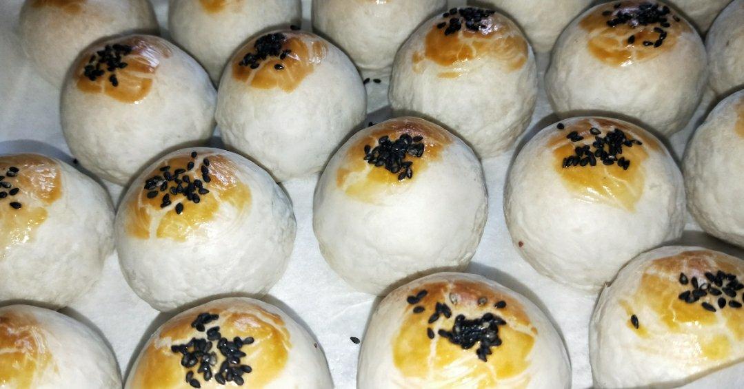 蛋黄酥，手工蛋黄酥