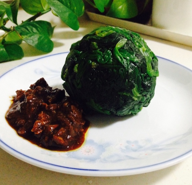 蛋酱菠菜