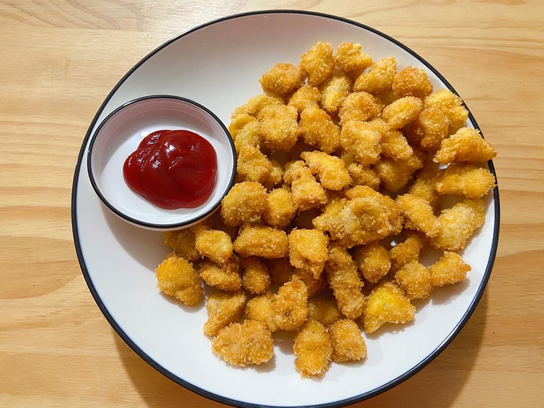 自制鸡米花(油炸)