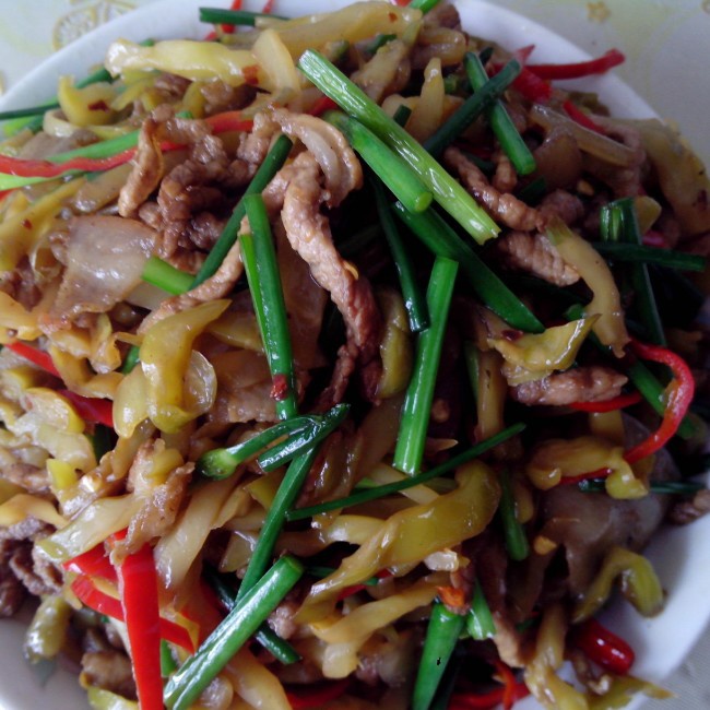 榨菜肉丝