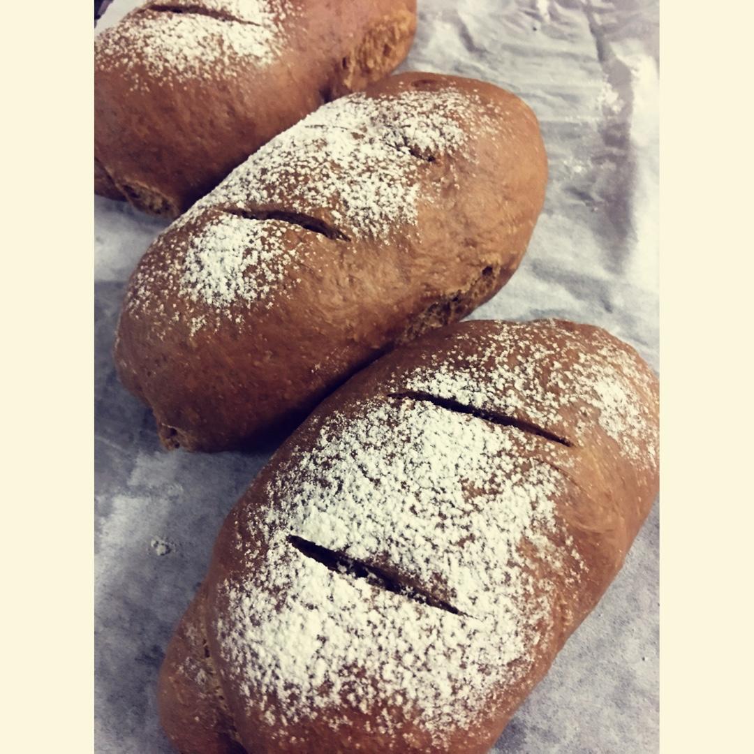 巧克力软欧包(无糖)