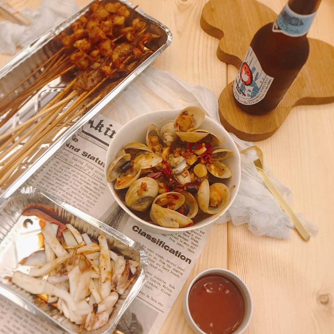 辣炒花蛤（进味秘诀，看这里）