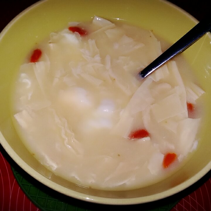腐竹鸡蛋糖水