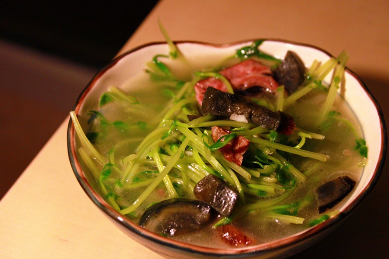 上汤豆苗