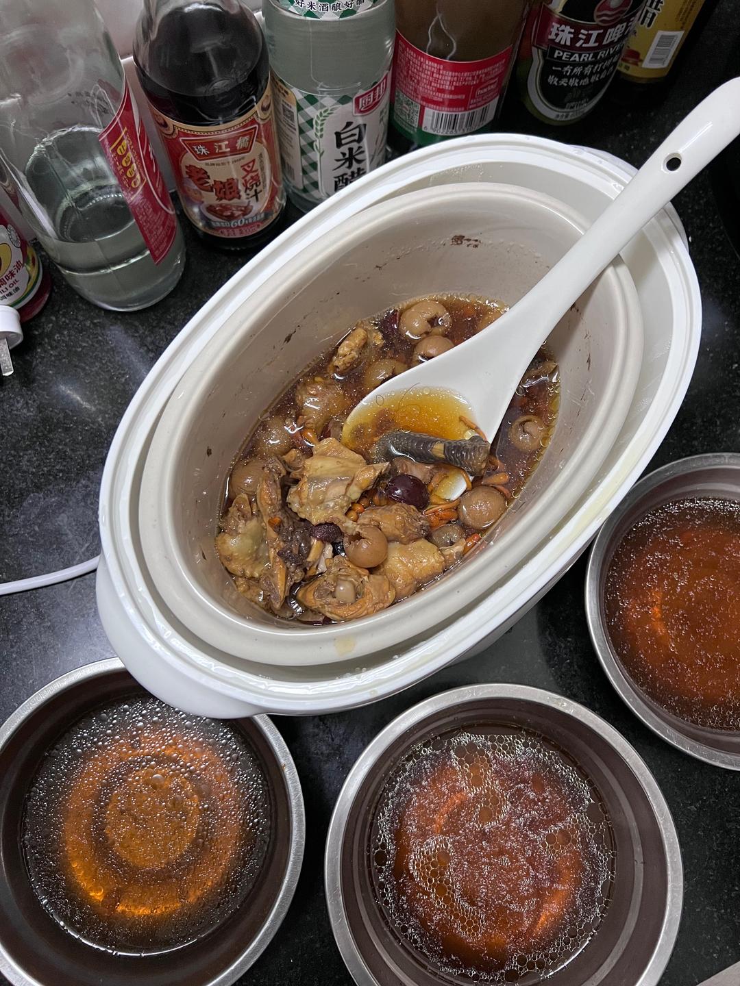 虫草花炖老鸡汤的做法