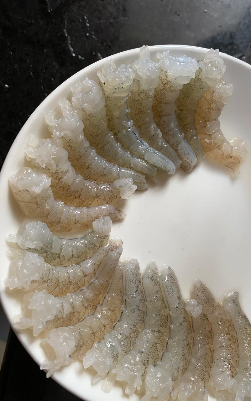 不加粉的Q弹虾滑