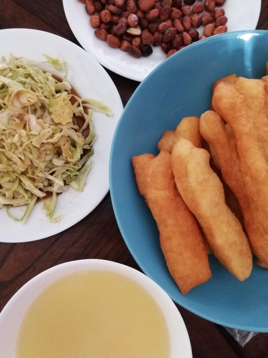 自制无泡打粉油条