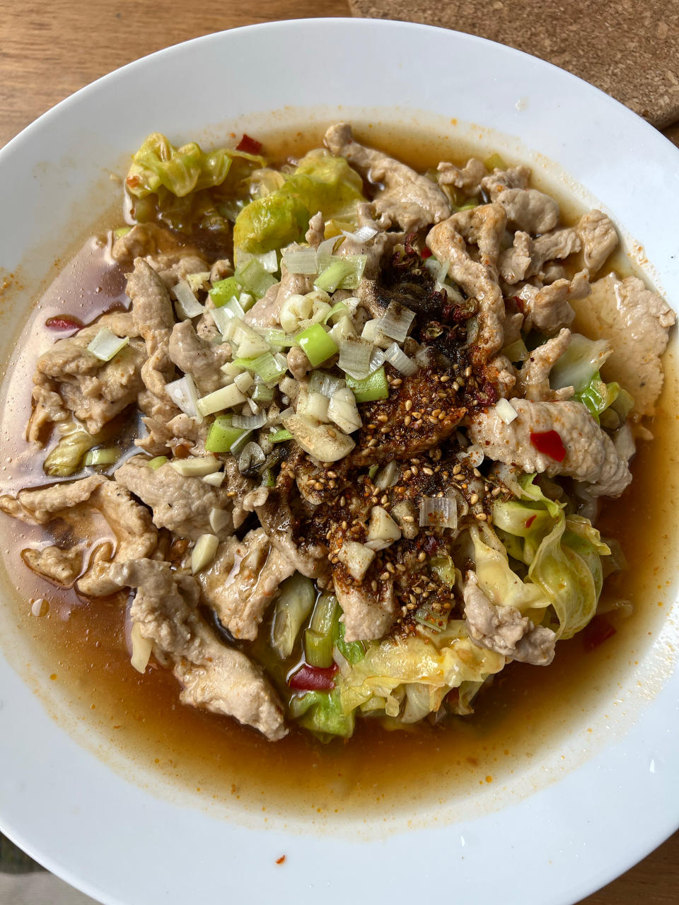 水煮肉片（肯定不翻车）