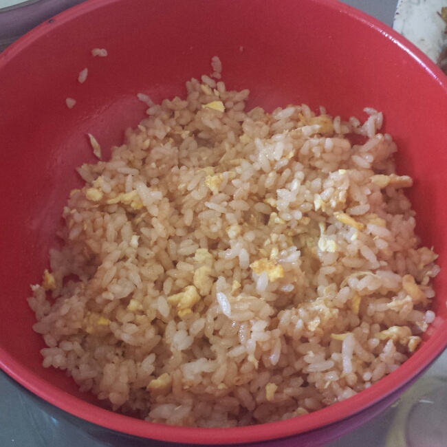 傻瓜版酱油炒饭
