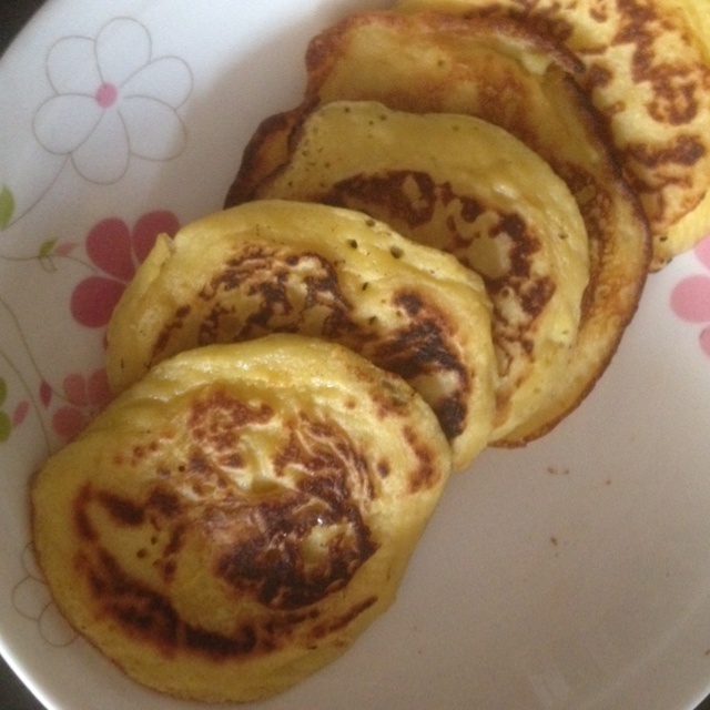 奶香玉米饼