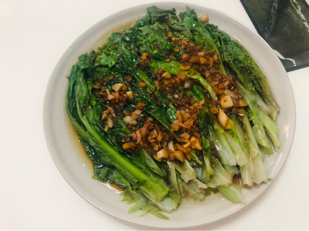 5分钟上桌的蚝油生菜