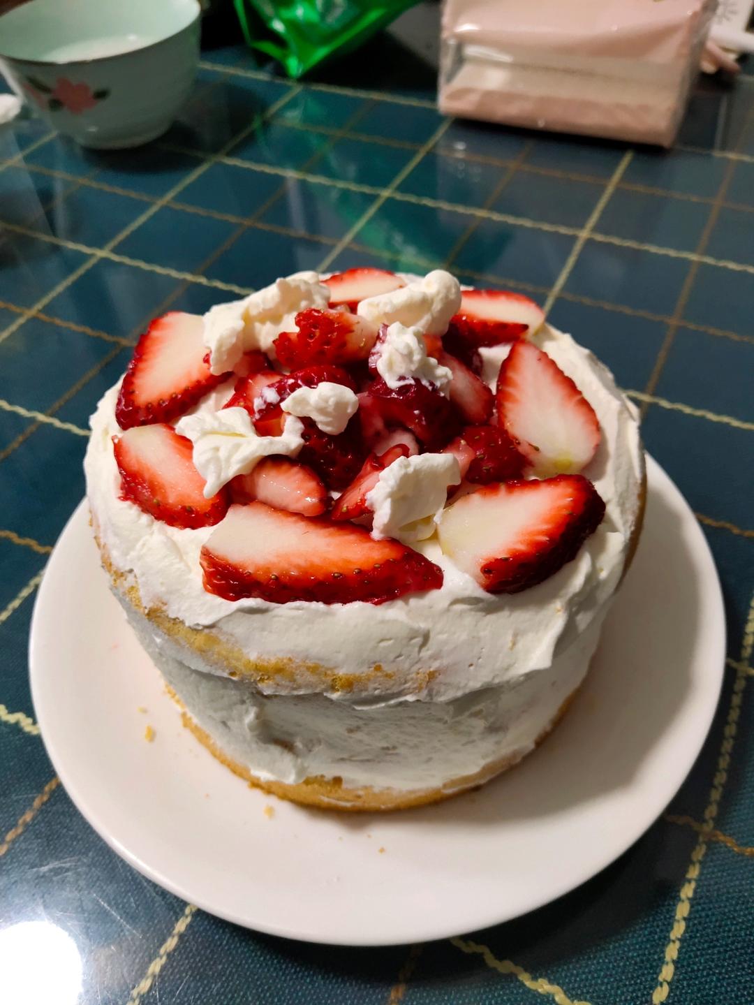 超柔软6寸戚风蛋糕(附8寸配方)零失败 超详细‼️含操作视频