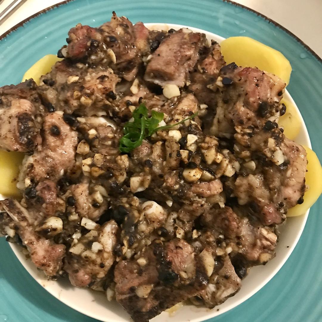 蒜蓉豆豉蒸排骨