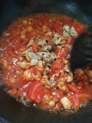 天津特色——西红柿海鲜打卤面（内含肉丁鸡蛋酱做法）的做法 步骤14