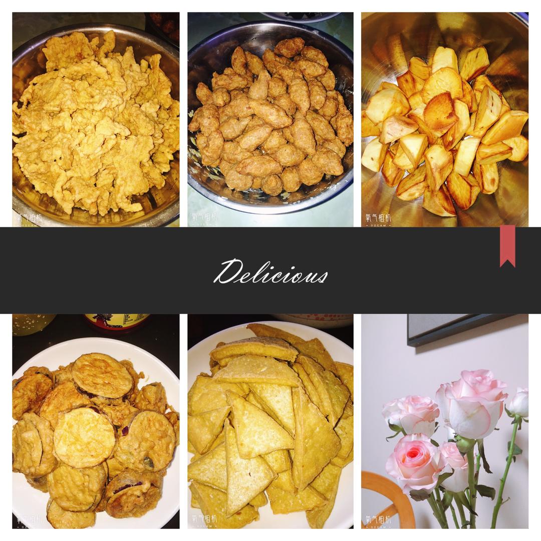 年夜饭之各种炸物