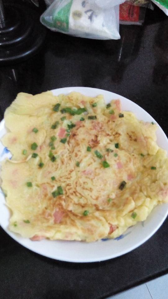 火腿鸡蛋饼