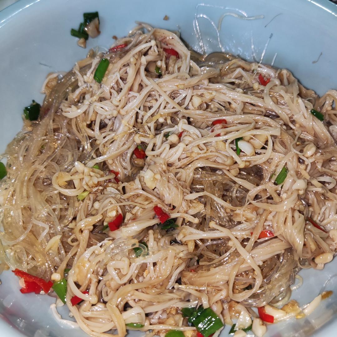 蒜蓉粉丝金针菇