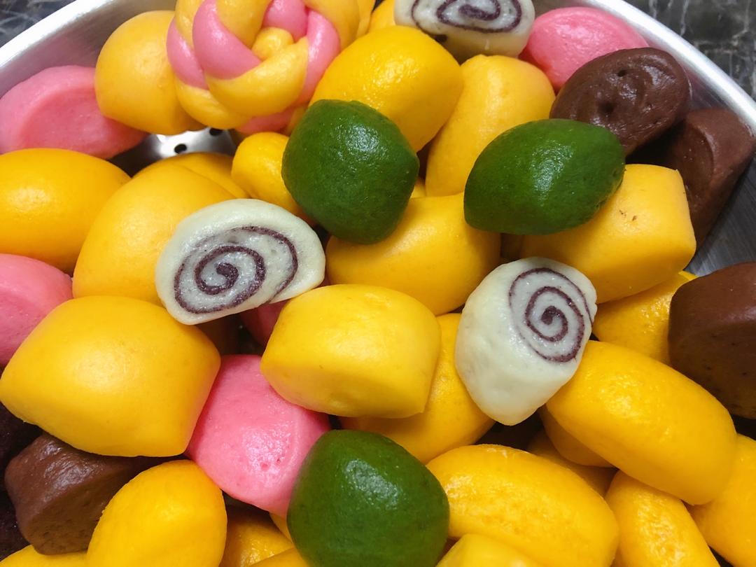 果蔬牛奶小馒头