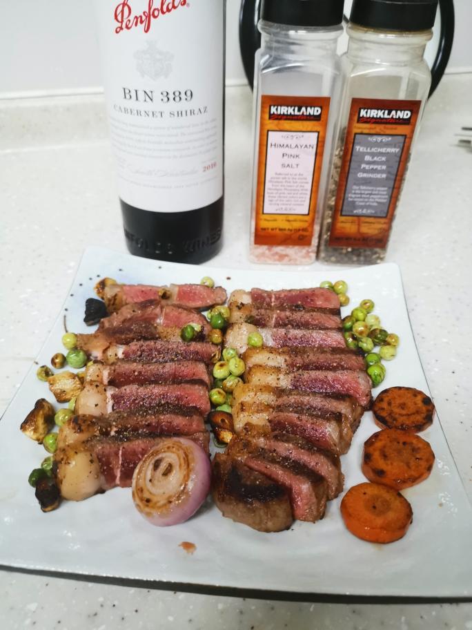 在家自己做牛排