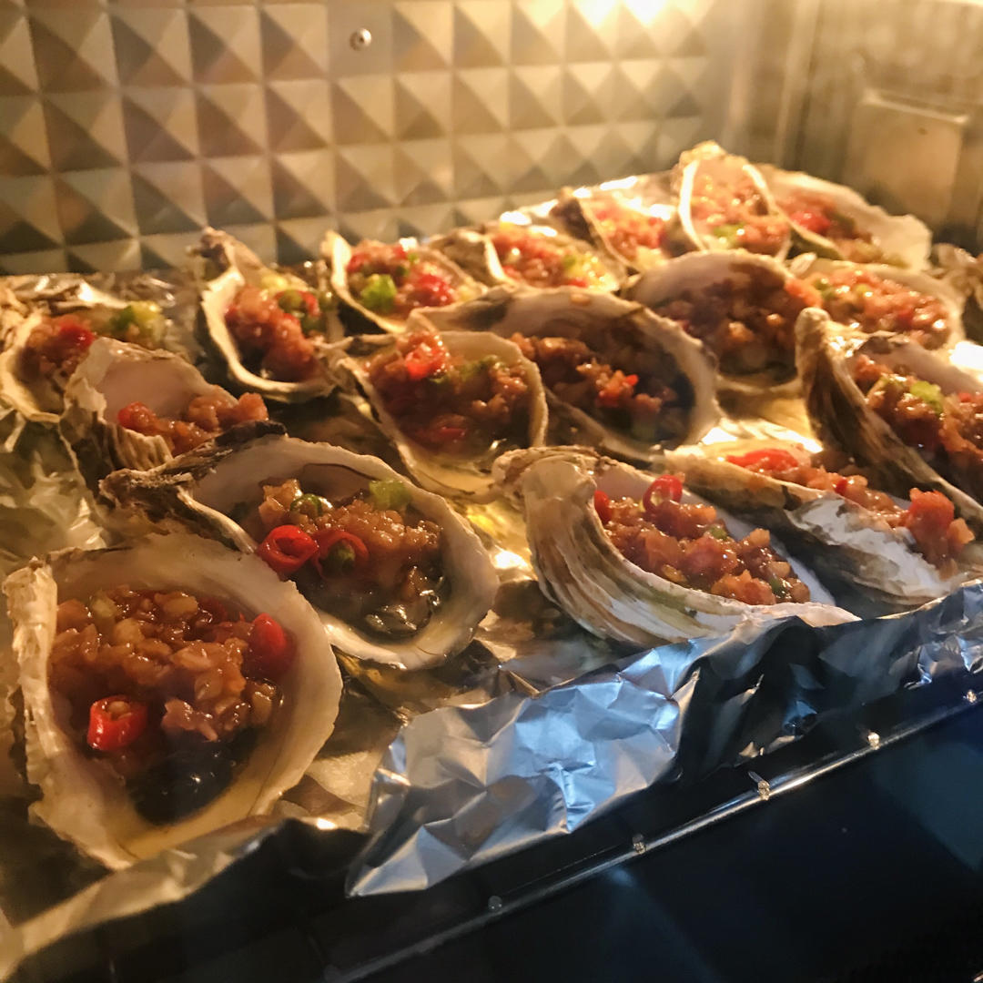 烤蒜蓉生蚝〖超好吃做法〗