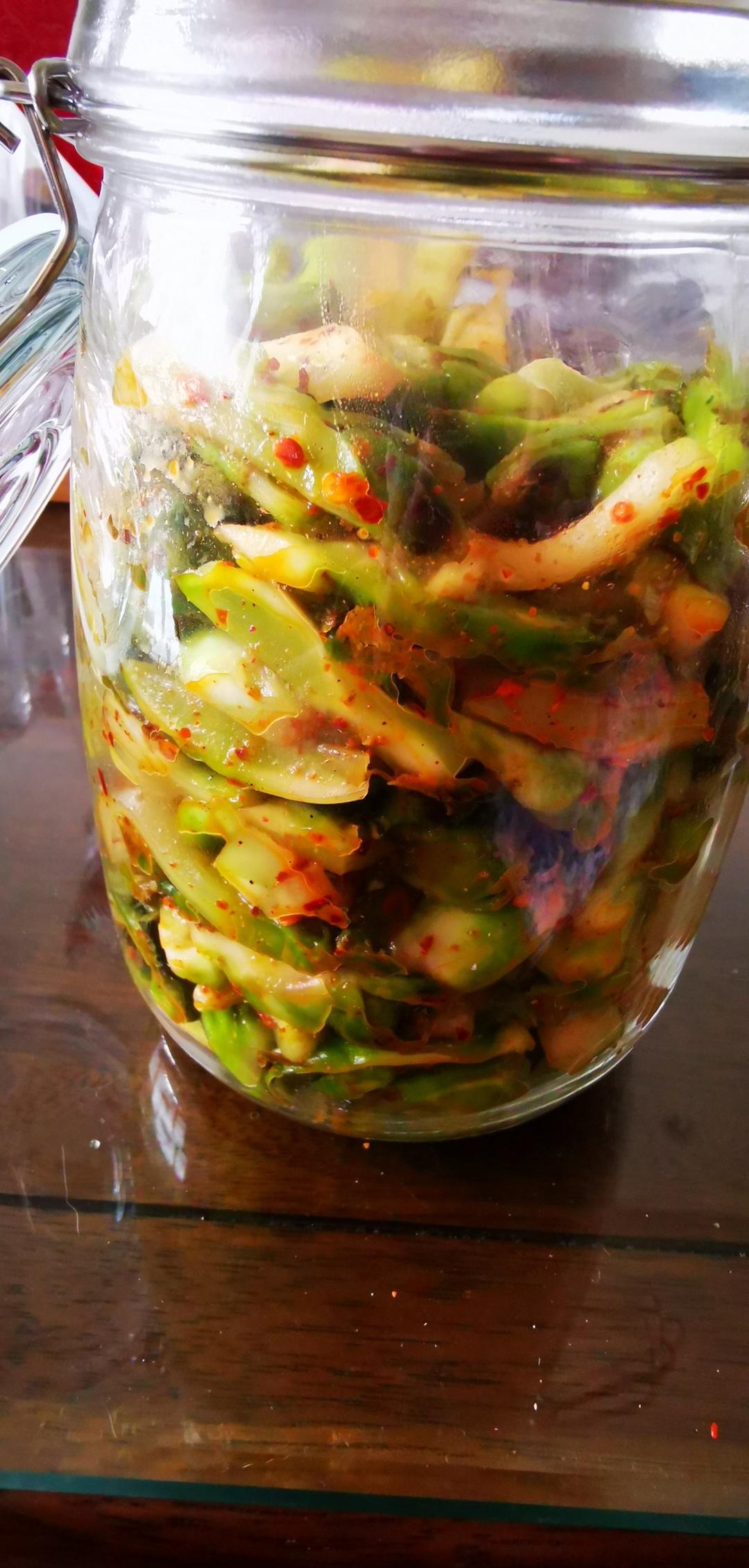 腌制麻辣儿菜