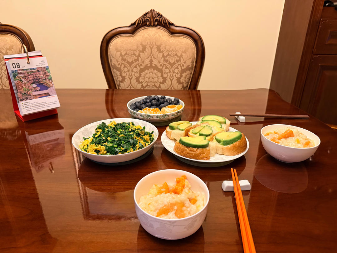 早餐•2026年3月8日