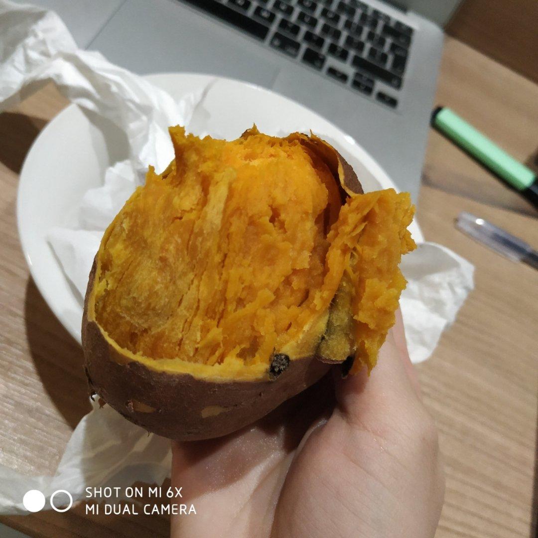 微波炉烤红薯