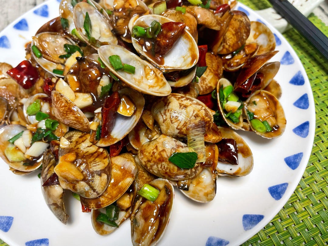 巨好吃❗爆炒花蛤，味道堪比大排档‼️