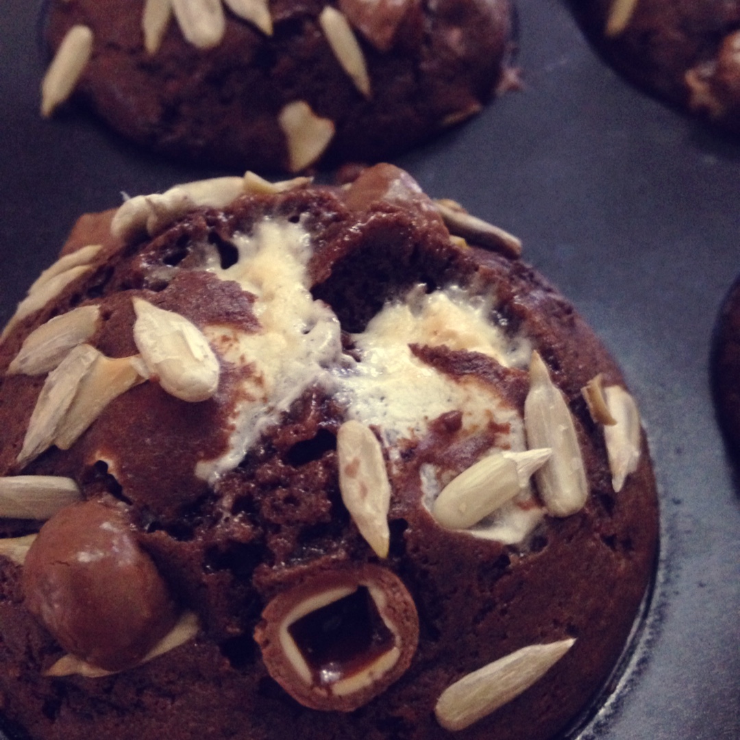 浓情巧克力摩卡马芬<Chocolate Espresso Muffins>